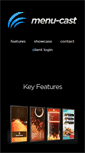 Mobile Screenshot of menu-cast.com